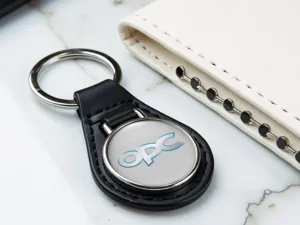 Opel Leather Keychain Durable Style Limited Edition